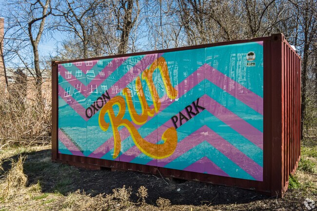 Welcome to Oxon Run Park in Shipley Terrace.