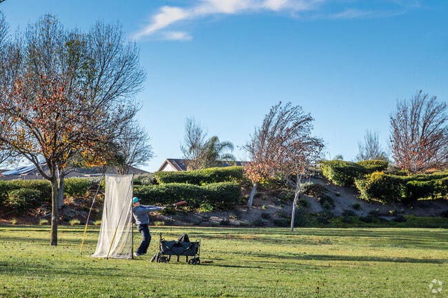 Get in some batting practice at Leon Park in Dutch Village North.