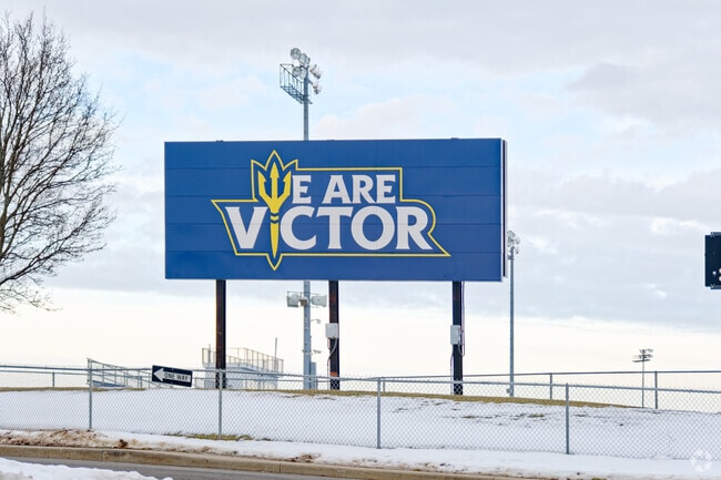 Victor Junior High School in Victor NY achieved a math proficiency rate of 63 percent according to state testing results.