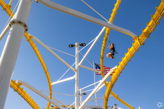 Residents of The Villages at Queen Creek can take on swinging bridges, balance beams, and aerial adventures just a short drive away at Pecan Lake Entertainment.