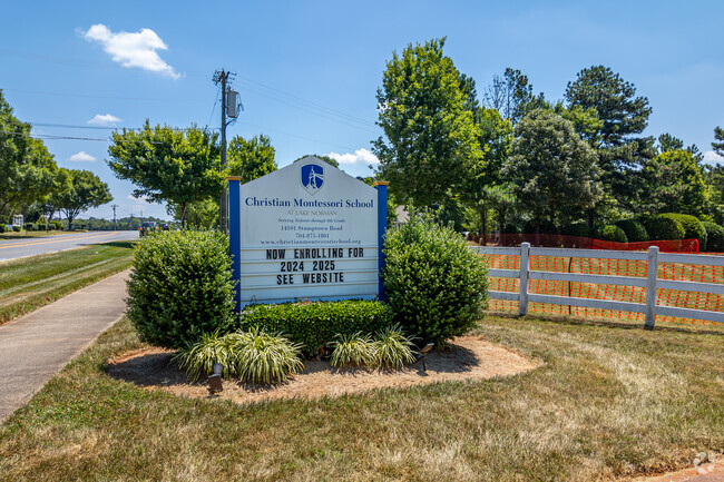 Local students love the atmosphere and teachings of Christian Montessori School of Lake Norman.