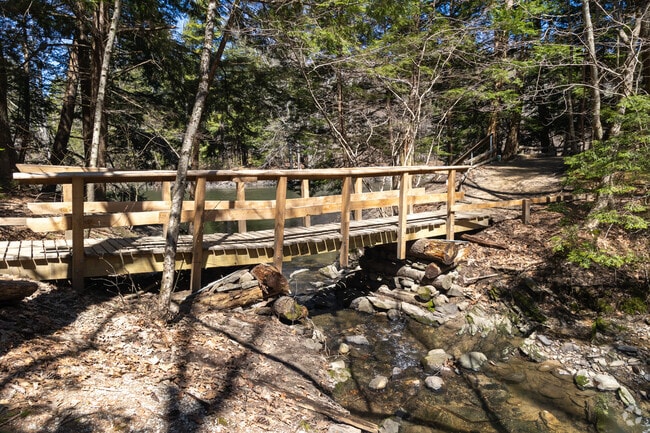 There are hiking opportunities in North Deering.