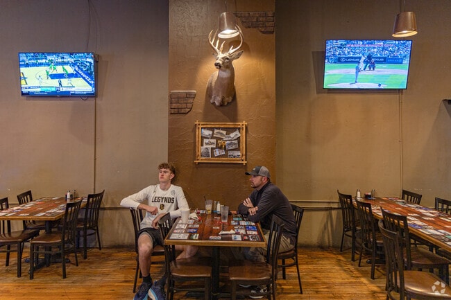 Longshots Bar and Grill is a great place for families to have a meal in Woodward.