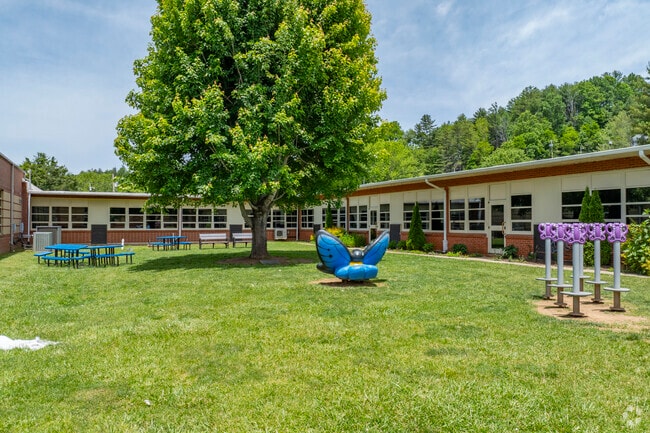 Gouge Elementary School offers a unique music program in which all students participate, enriching their educational experience.