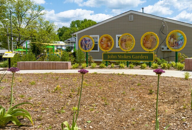 John Stokes Garden at Pender Street Park.