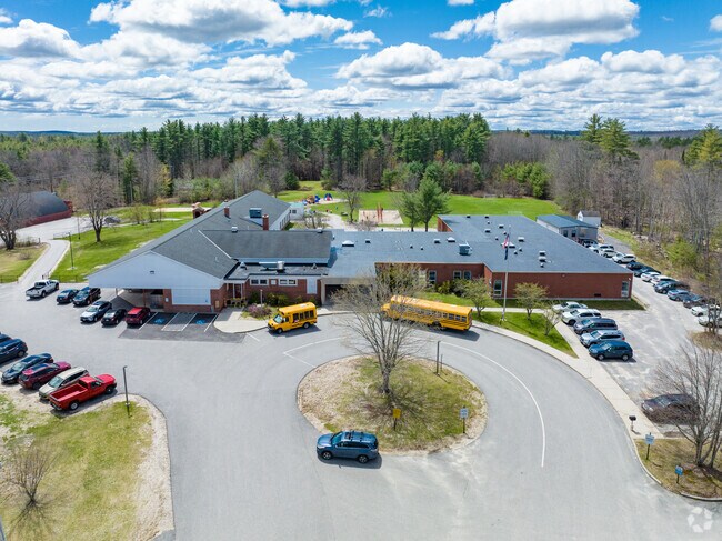 Hollis Elementary School is located just north of Salmon Falls.