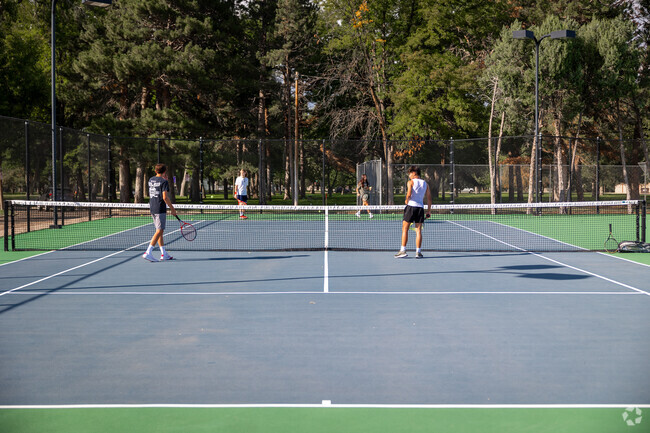 Practice your tennis skills at City Park Tennis Courts in Lakeview.