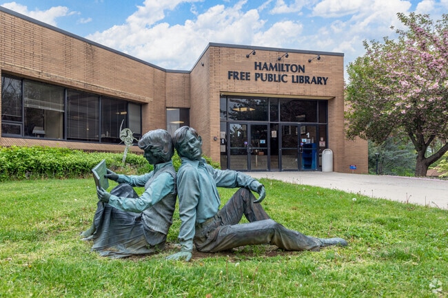 The Hamilton Township neighborhood has a branch of the local public library.