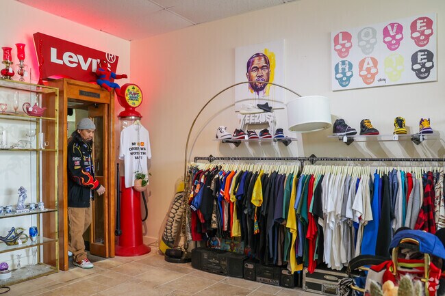 Vintage Antiques will take you back in time in Yorkshire neighborhood.