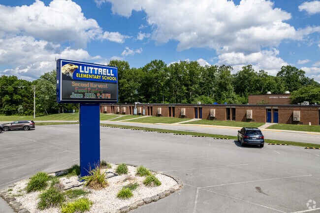 Luttrell Elementary School serves students in grades Pre-K through 5th.
