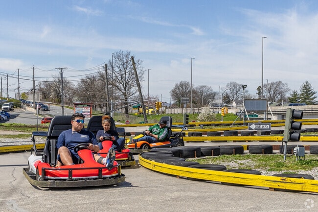 Go Karting is the main attraction in Staten Island Fun Park in Emerson Hill.