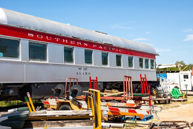 The Elmendorf Heritage Railroad Museum is a spot to learn about Elmendorf's small-town history.