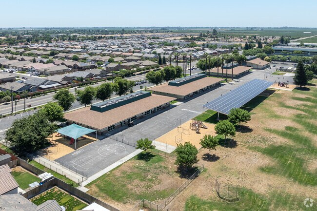 The classrooms at Alpha Elementary School in Madera.