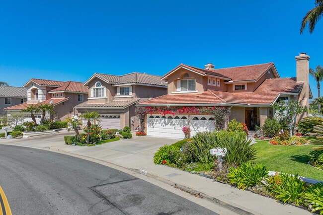 Many homes in Anaheim Hills are mediterranean style and have a good amount of square footage.