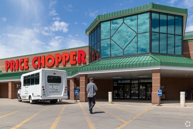 Residents of Woodland Heights can walk to the nearby Price Chopper for groceries.