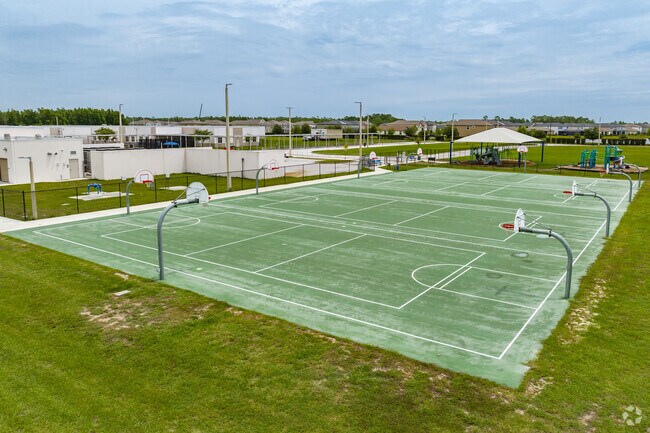 Bexley Elementary has sporting courts for several activities in Land O Lakes.
