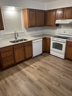 Kitchen with granite countertops