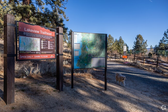 Lakeview Trailhead leads to scenic hikes near Hobart Reservoir in Carson City.