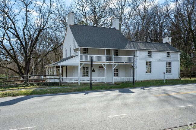 You can visit the historic Mid-Atlantic Georgian, Mendenhall Homeplace in Jamestown.