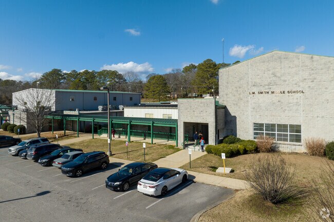 Smith Middle School has a overall C- Niche score.