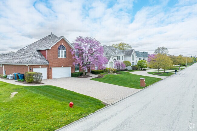 Residents of Oak Hills enjoy spacious yards and newly built homes.