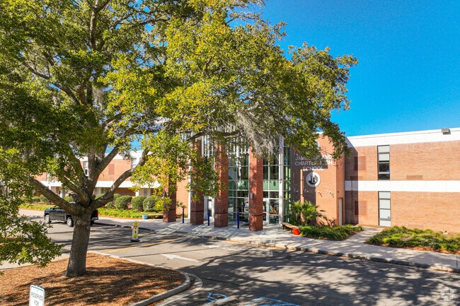 James Island Charter High School is located on a beautiful campus.