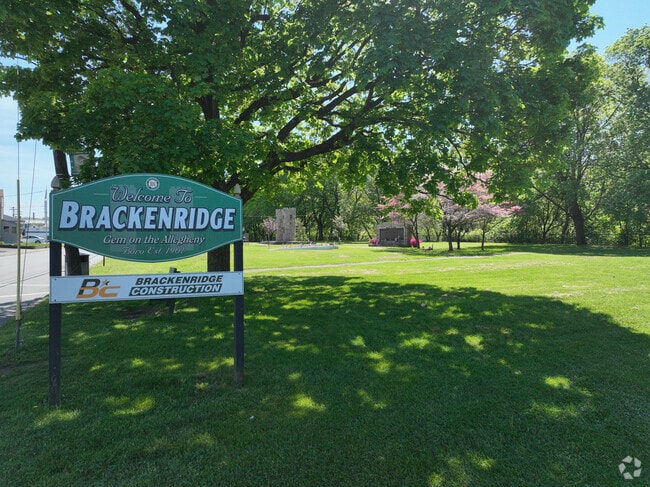 Brackenridge is located along the Allegheny River.