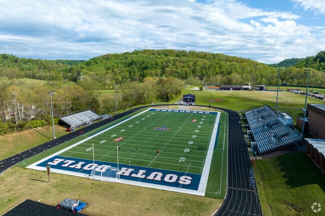 South Doyle High School, in the Sevier Home neighborhood, has a very active football program.