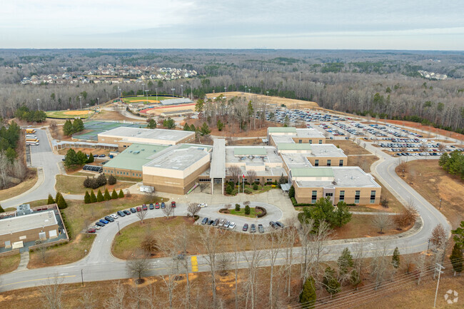 Cuthbertson High serves ninth through 12th-grade students and is located in Waxhaw.