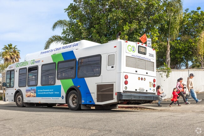 OCTD serves routes through Nyeland Acres in Oxnard.