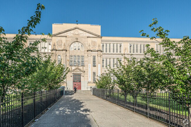 Queens High School for Information, Research, and Technology serves 9th through 12th grades.
