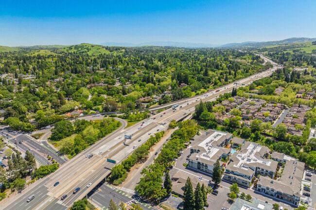 The I-680 connects Greenbrook with the surrounding area.