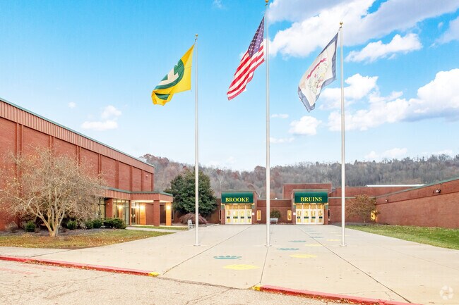 Students of Hooverson Heights prepare for college at Brooke High School.