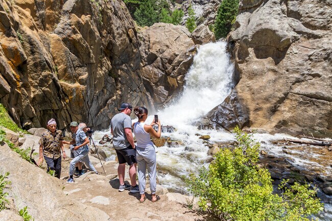 Boulder Falls is located just south of Sugarloaf along Boulder Canyon Drive.