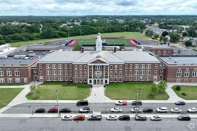 Having been the high school in the past Mont Pleasant Middle School has a great building.