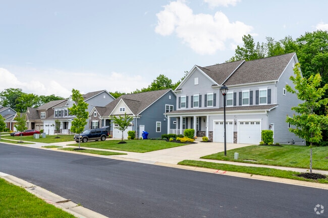 New subdivisions filled with American traditional houses are rapidly filling up Bensville.