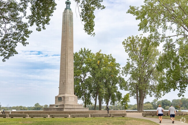 The Perry Monument is a popular place to visit in Millcreek.