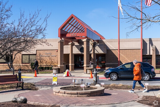 Oak Brook Park District Recreation Center has amazing facilities and nearby Brook Forest.