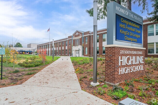 Students in Gregory Heights attend A rated Highline High School.