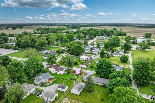 Take in the rural landscapes at Cowan near Muncie, IN.
