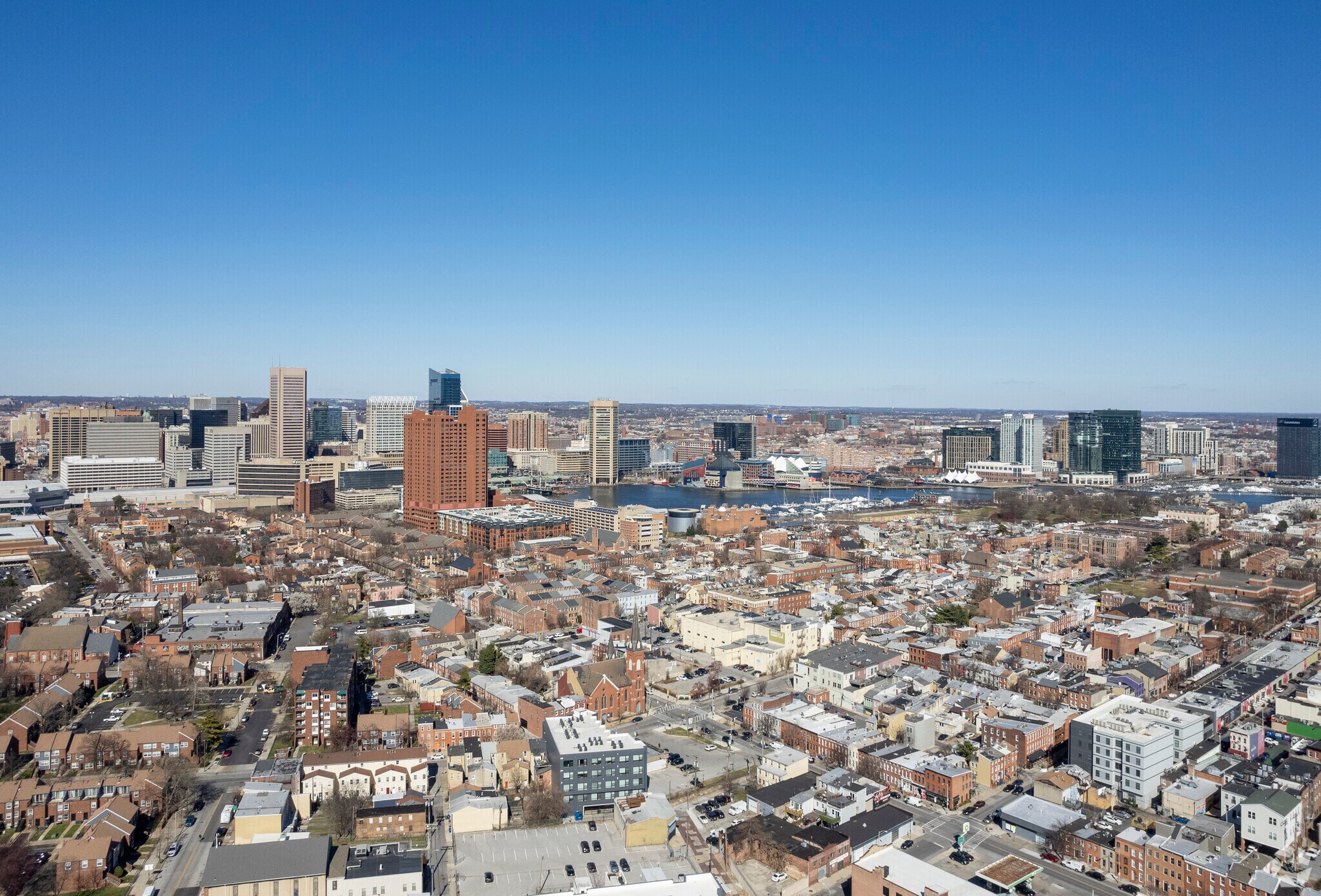 Overview of the Otterbein neighborhood located in Baltimore, MD.