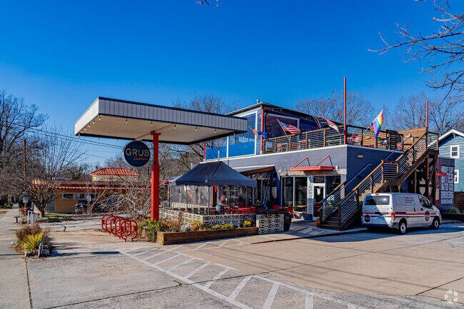 Area residents can enjoy patio dining at Grub Durham.