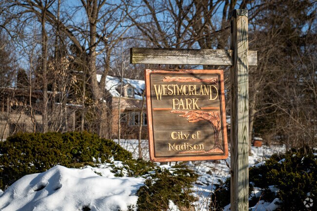 Westmorland Park is the center of the neighborhood, and has acres of space to explore.