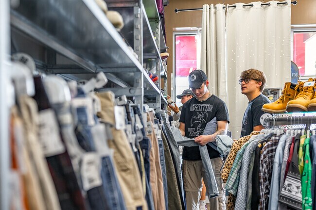 Many Carillon locals prefer to shop at Buffalo Exchange in Carytown.