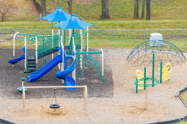 The playground at Prairie Point Elementary School.