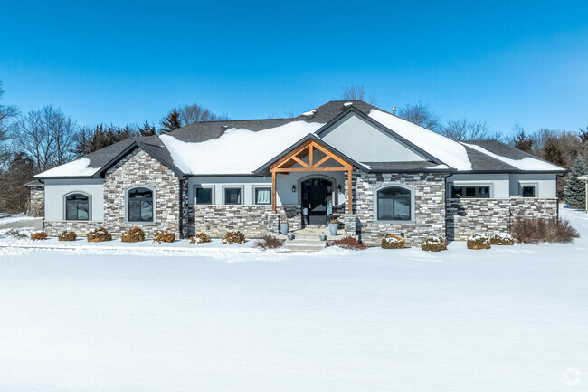 Brand new contemporary homes can be found on the outskirts of Boone.