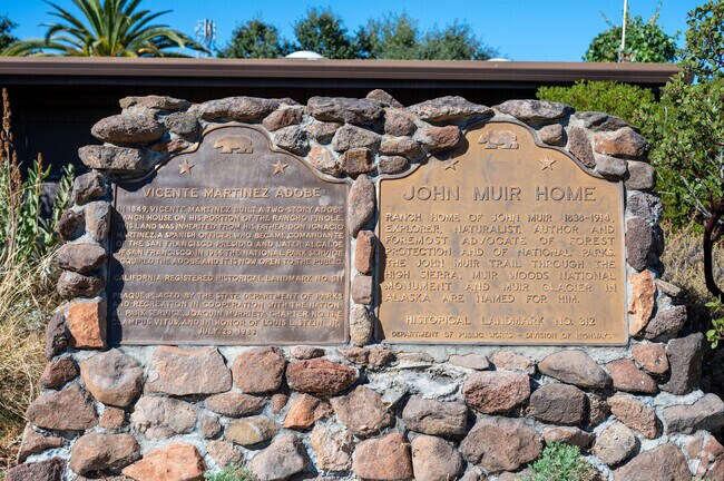 Vincente Martinez and John Muir played an important role in Martinez's history.