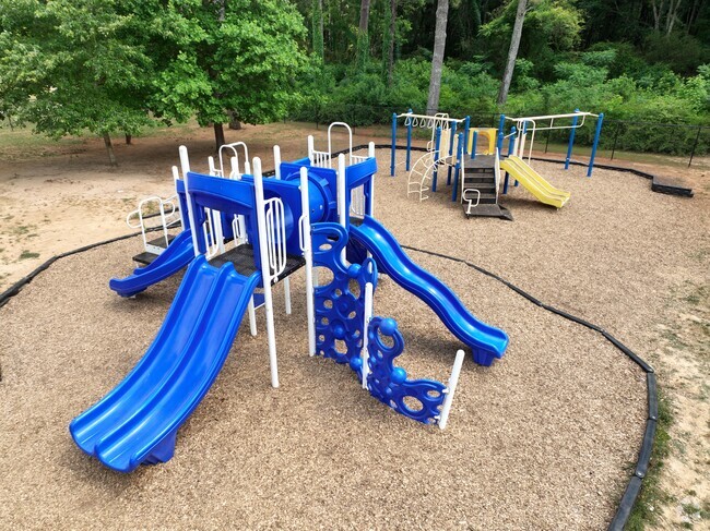 Students love the playground at Brookhill Elementary School.
