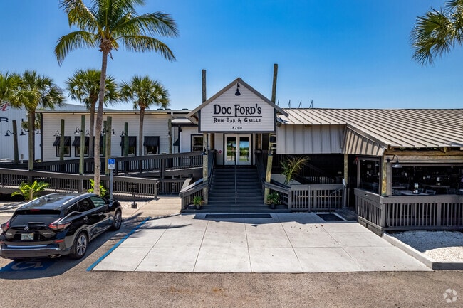 Doc Ford's Rum Bar & Grille in West Lealman sits right on the water and offeres the freshest seafood.