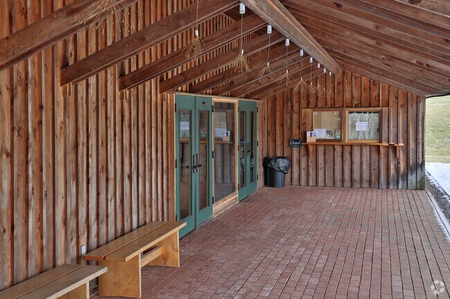 The Hart Center is a barn style building hosting arts performances in Waynesville.